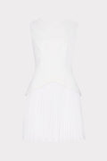Haddy Pleated Mini Dress