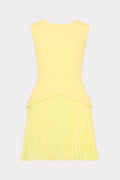 Haddy Pleated Mini Dress