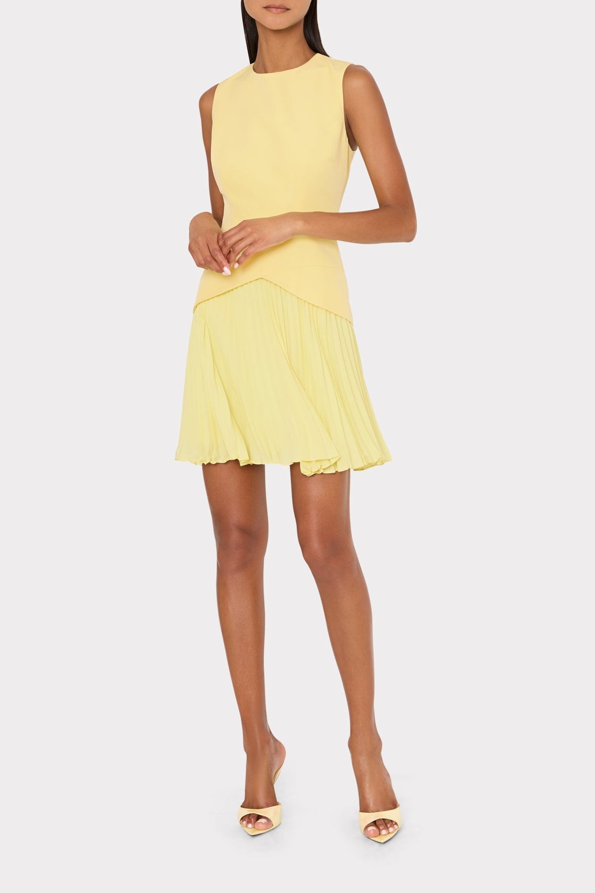 Haddy Pleated Mini Dress
