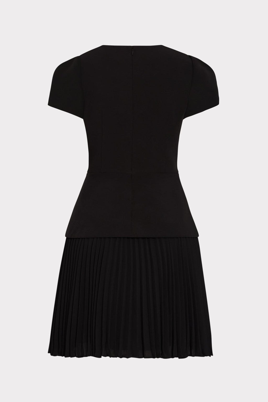 Haddy Pleated Short Sleeve Mini Dress