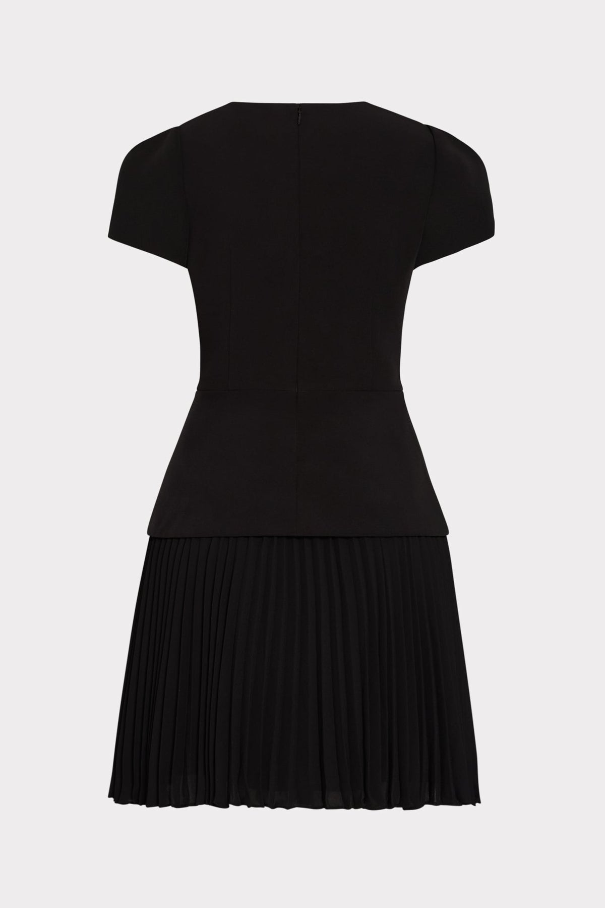 Haddy Pleated Short Sleeve Mini Dress