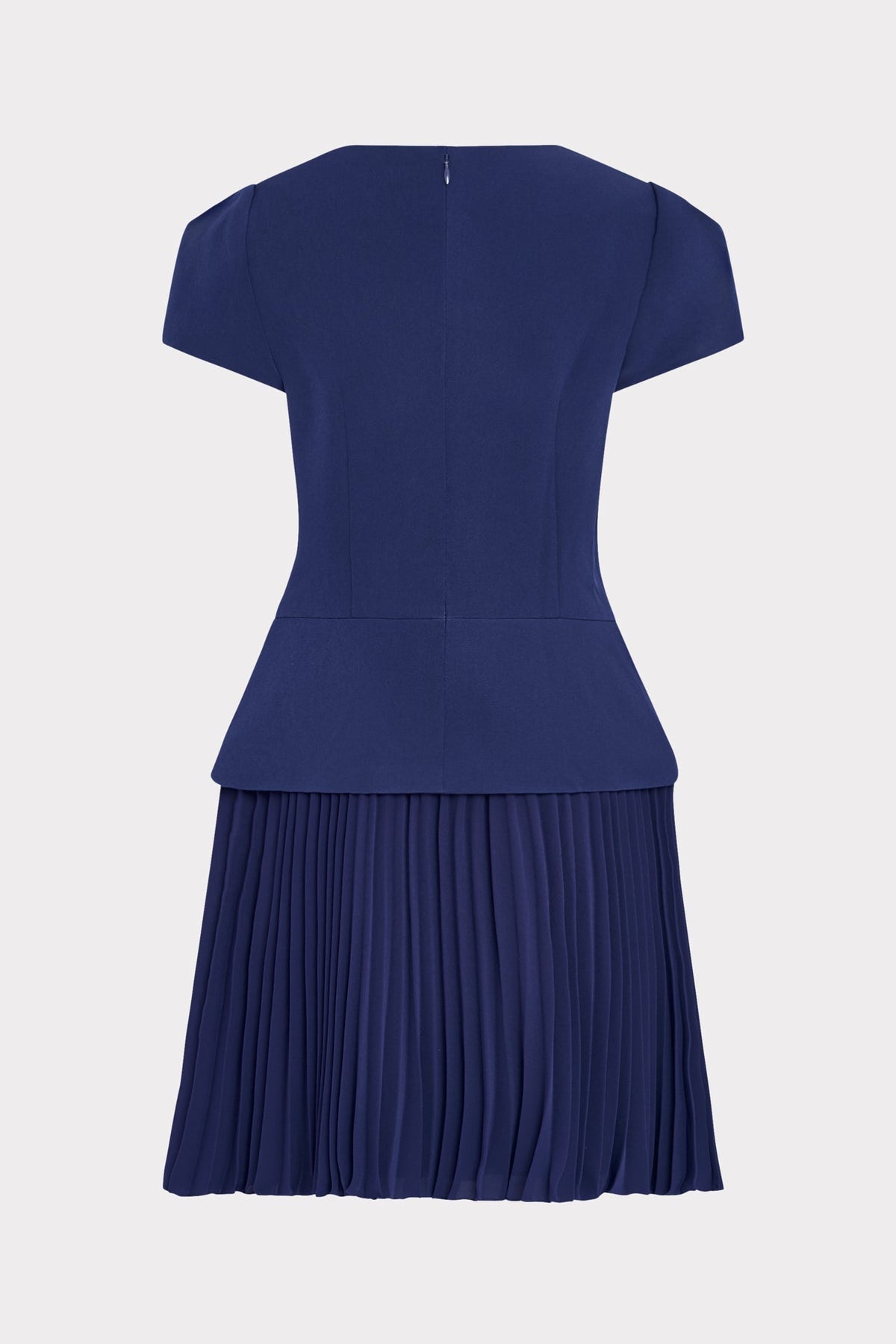 Haddy Pleated Short Sleeve Mini Dress