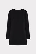 Audrey Crepe Mini Dress
