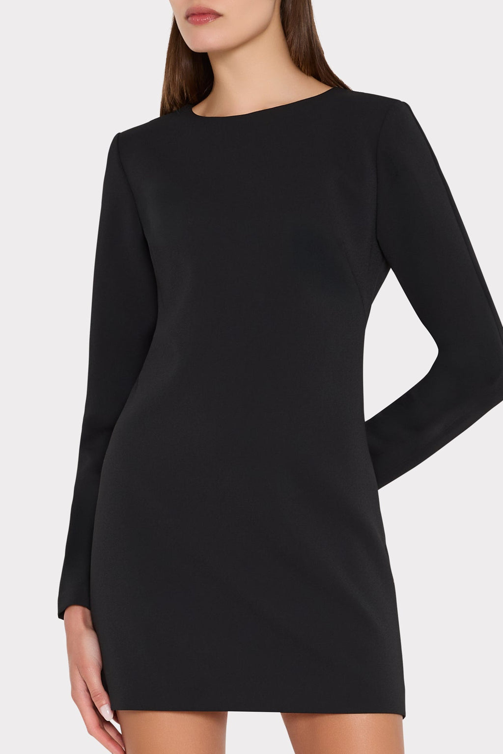 Audrey Crepe Mini Dress