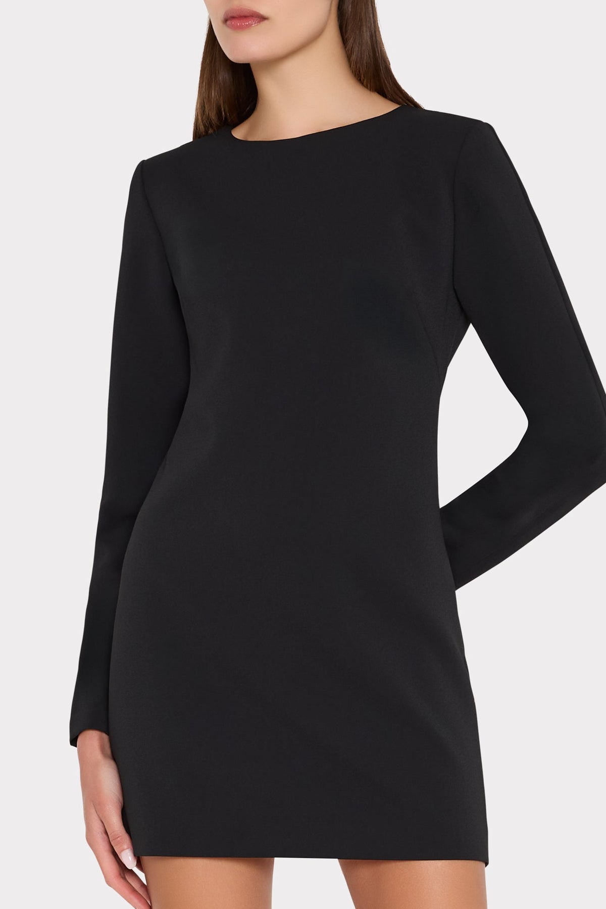 Audrey Crepe Mini Dress