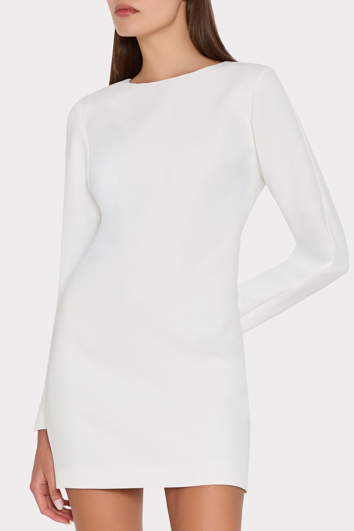 Audrey Crepe Mini Dress