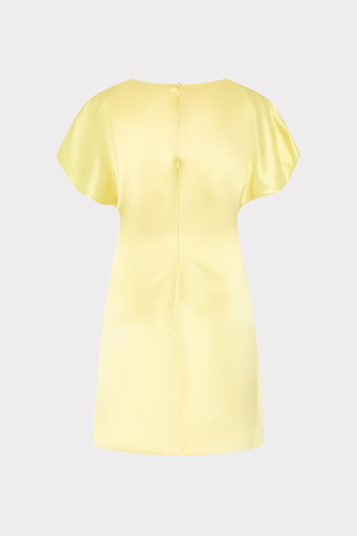 Kora Hammered Satin Mini Dress