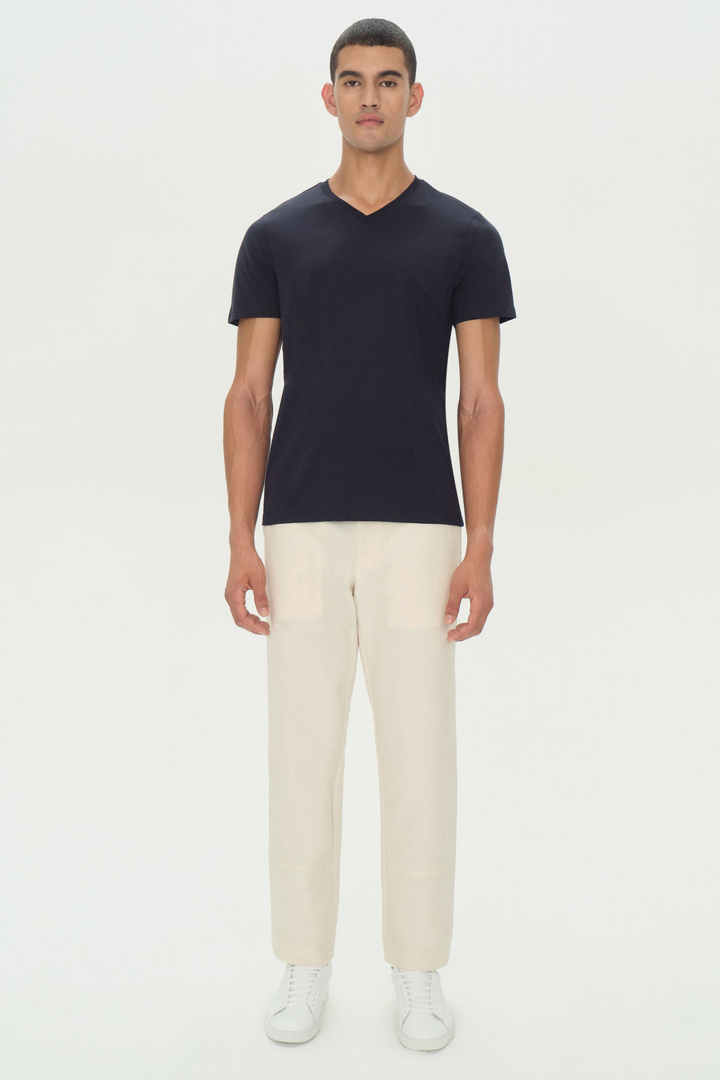 Cotton V Neck