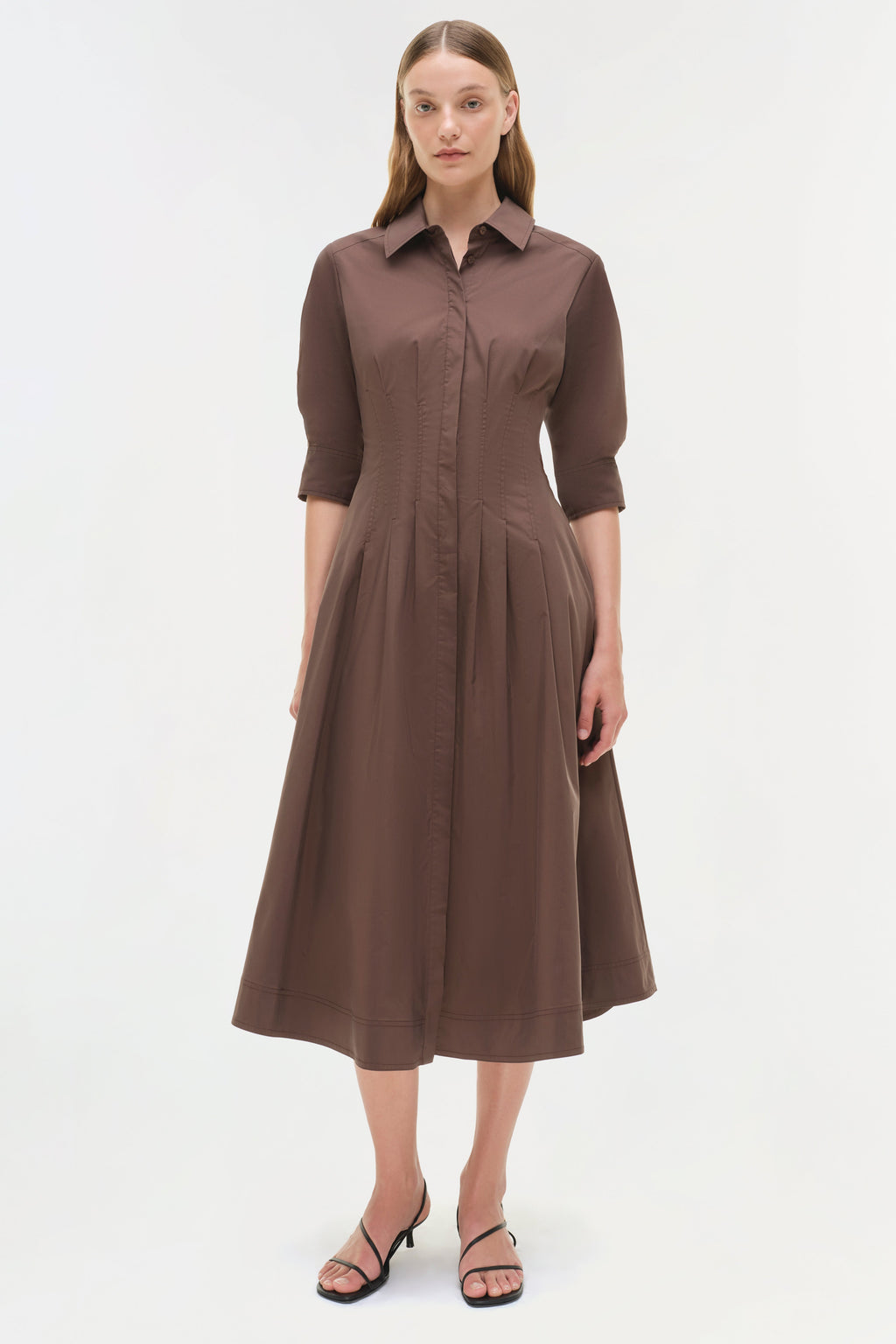 Jazz Cotton Midi Dress
