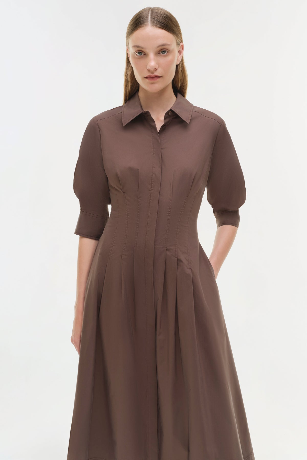 Jazz Cotton Midi Dress