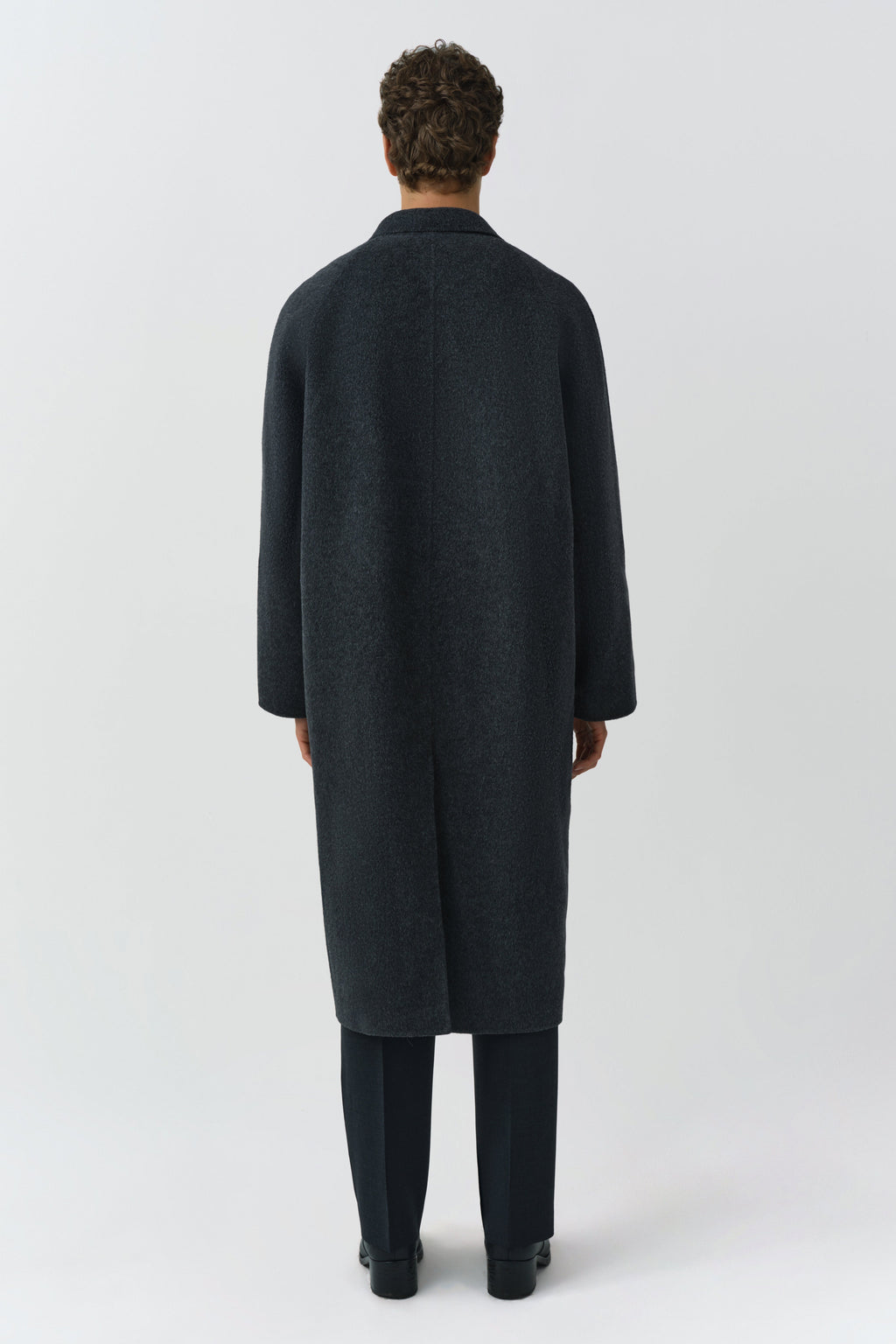 Sutton Double Breasted Wool Coat