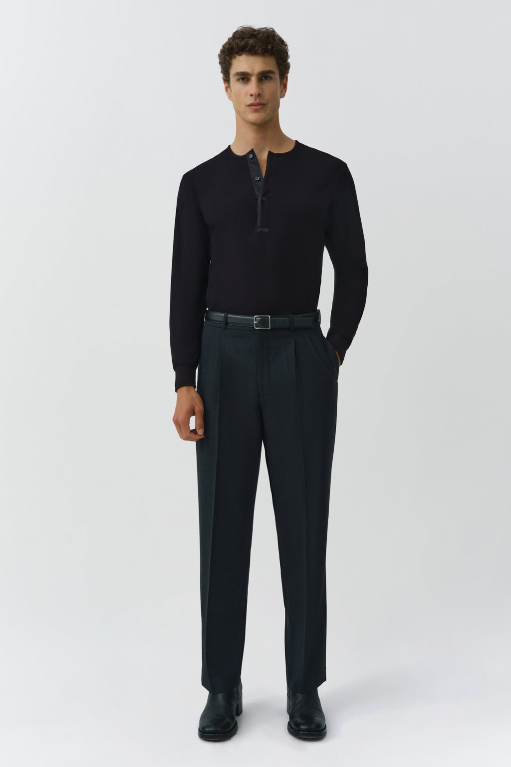 Jay Ribbed Henley