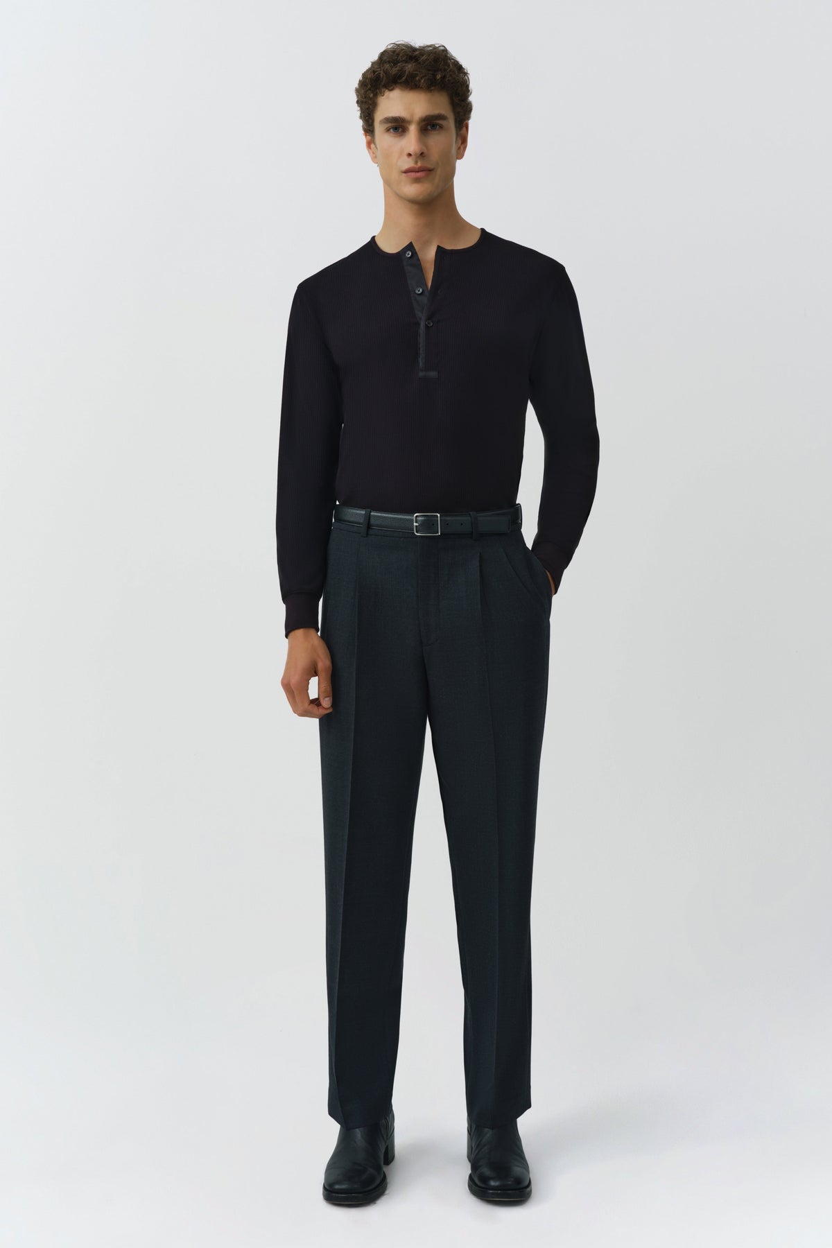 Jay Ribbed Henley