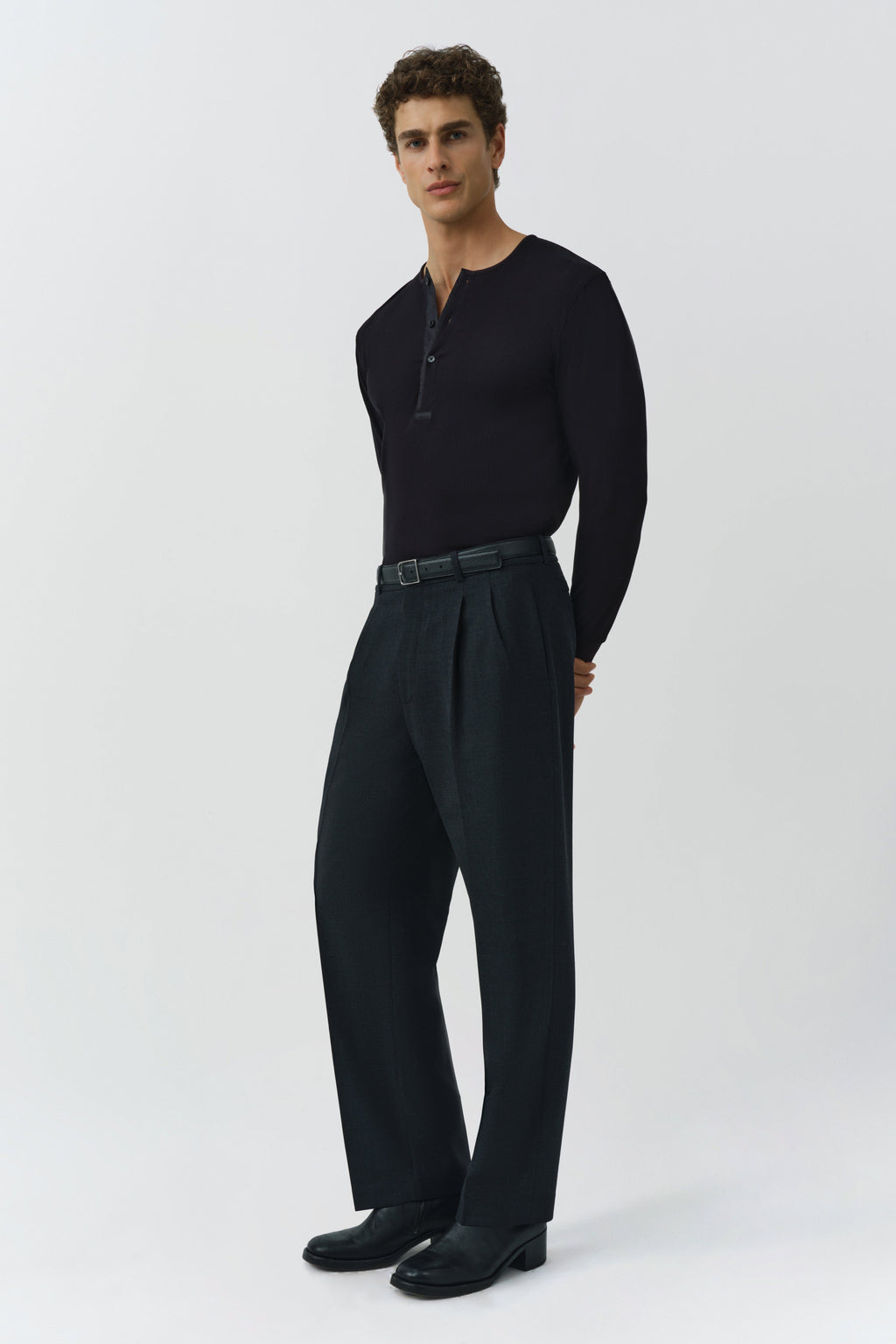 Jay Ribbed Henley