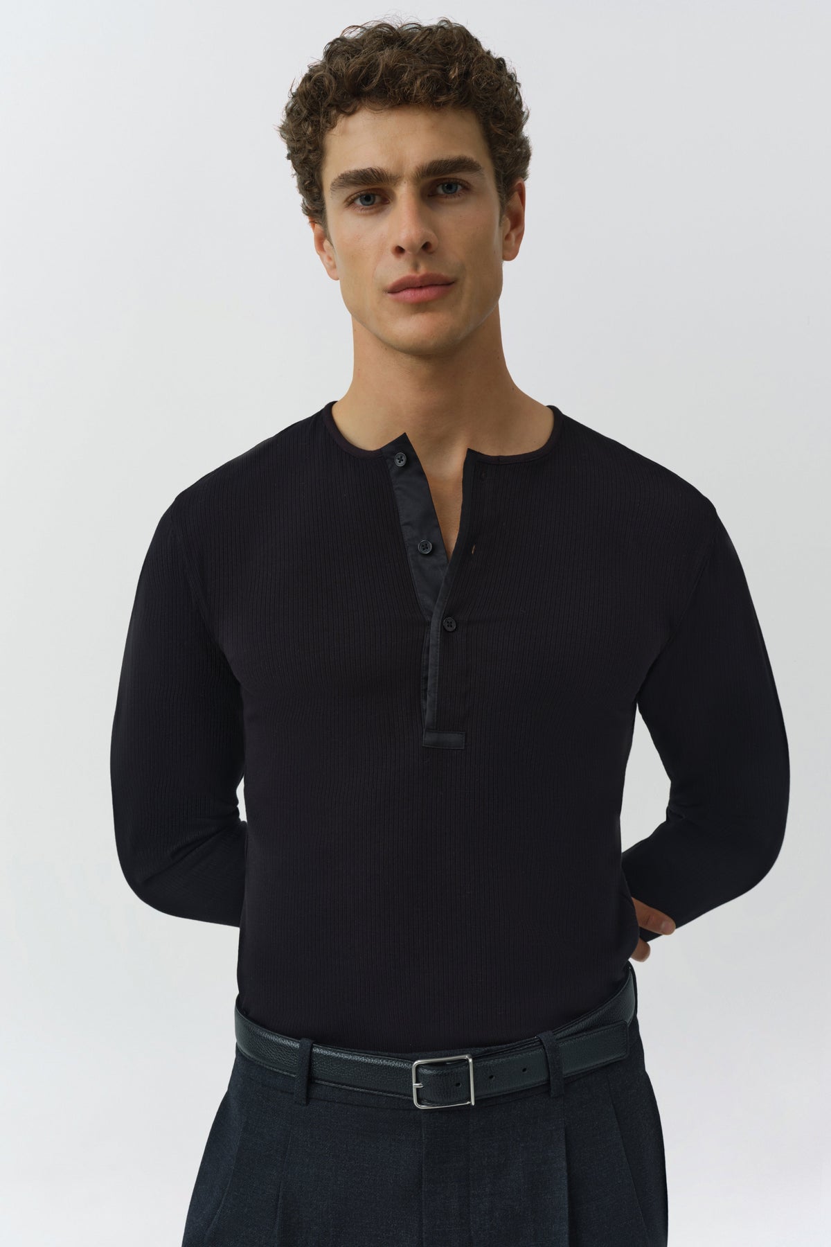 Jay Ribbed Henley