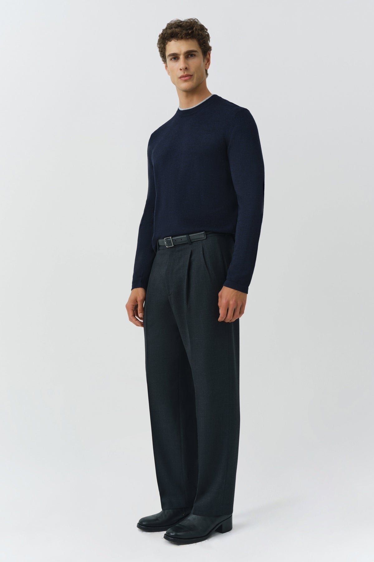 Barret Double Layer Crewneck