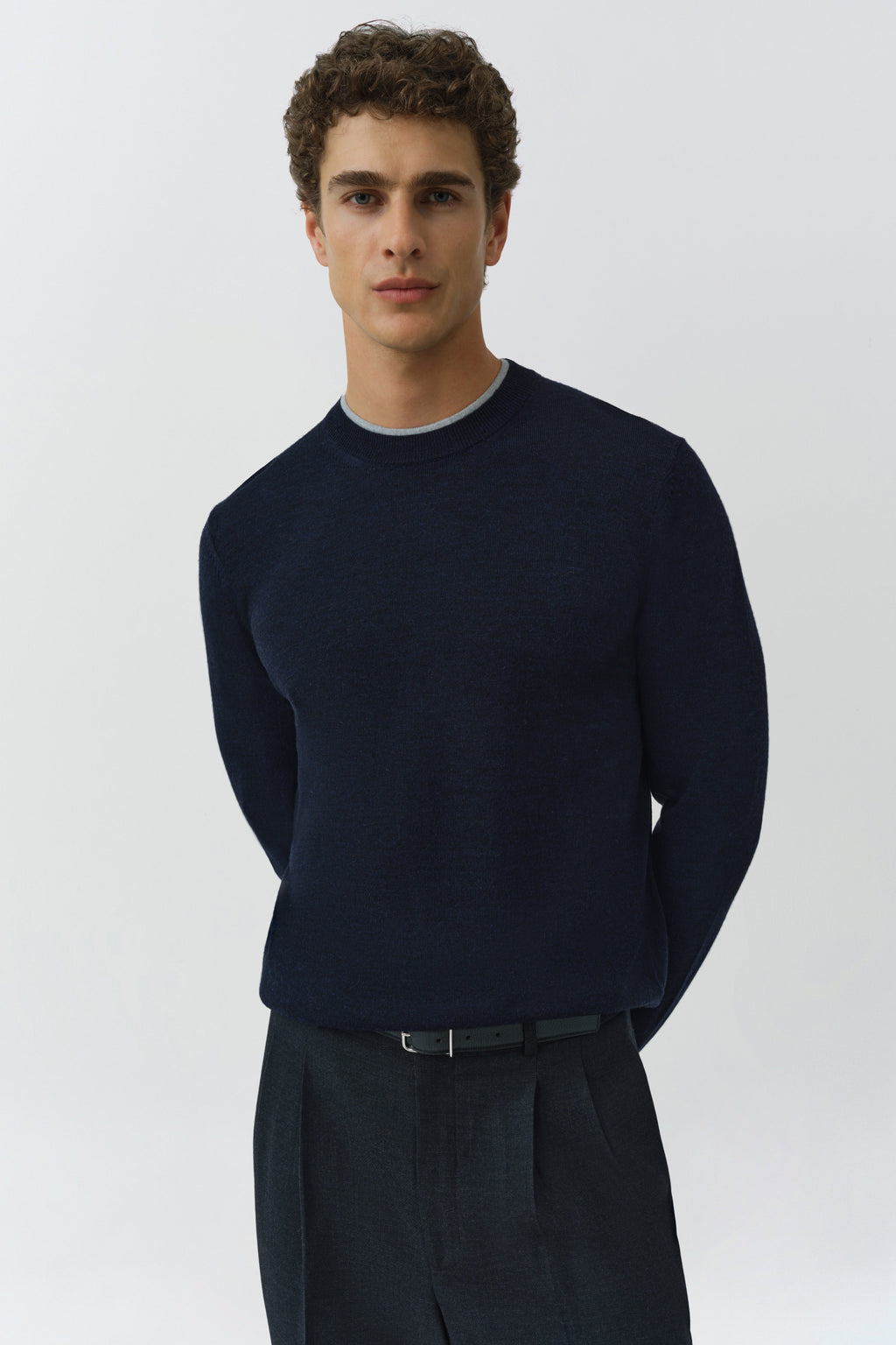 Barret Double Layer Crewneck