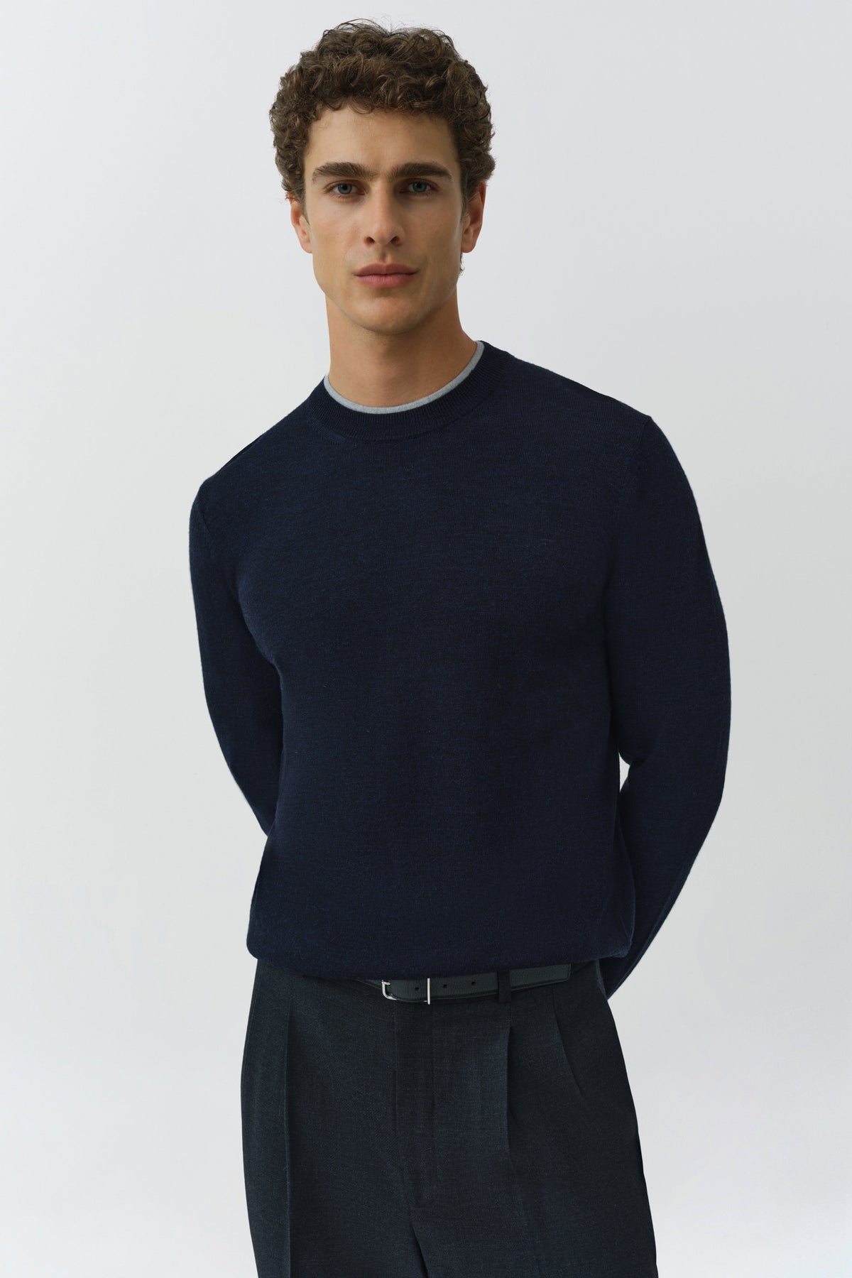 Barret Double Layer Crewneck