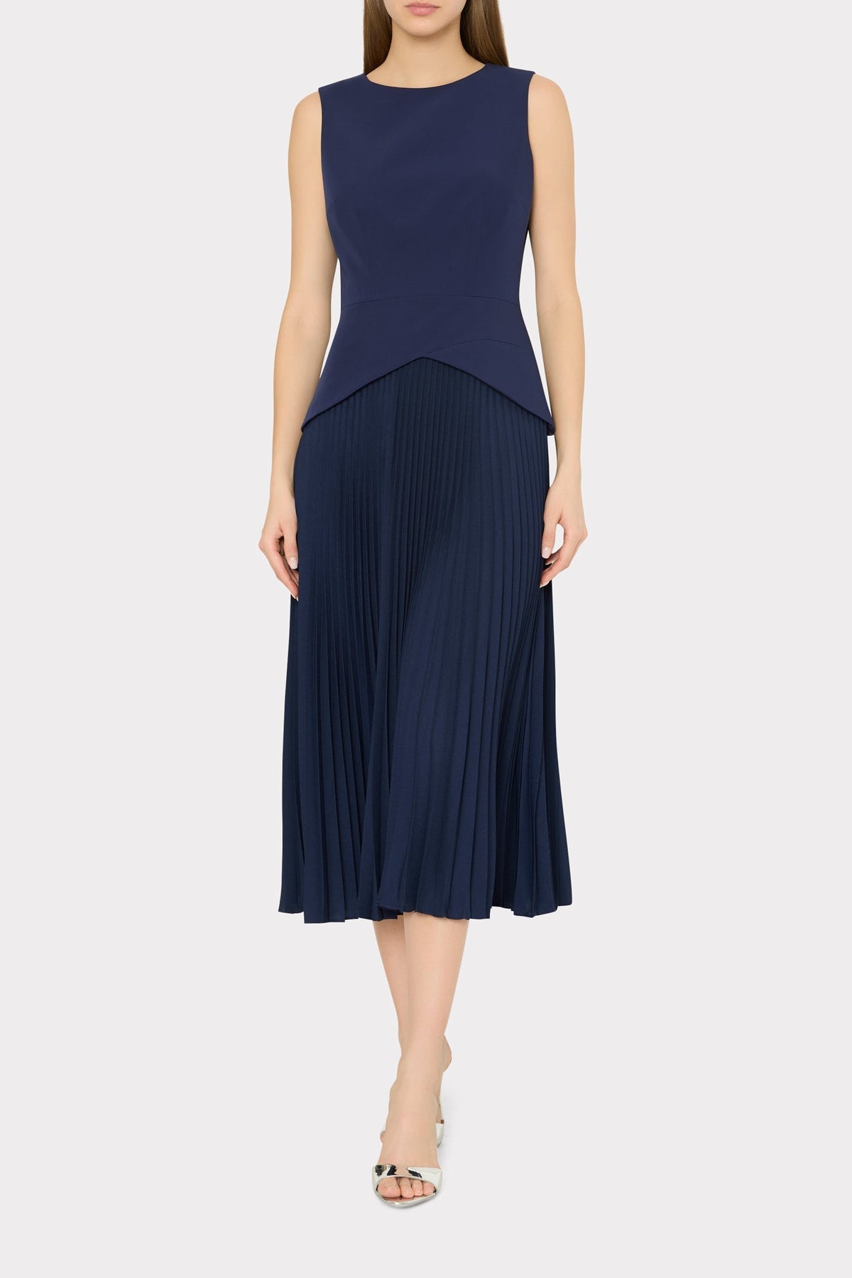 Haddy Pleated Midi Dress