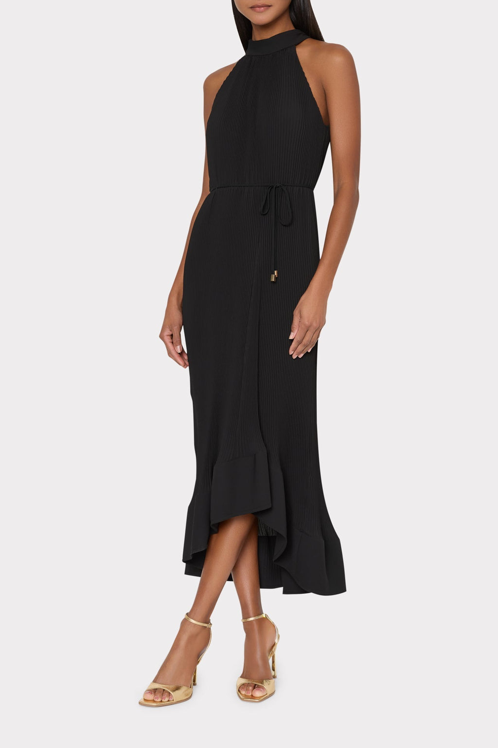 Nalani Pleated Midi Dress