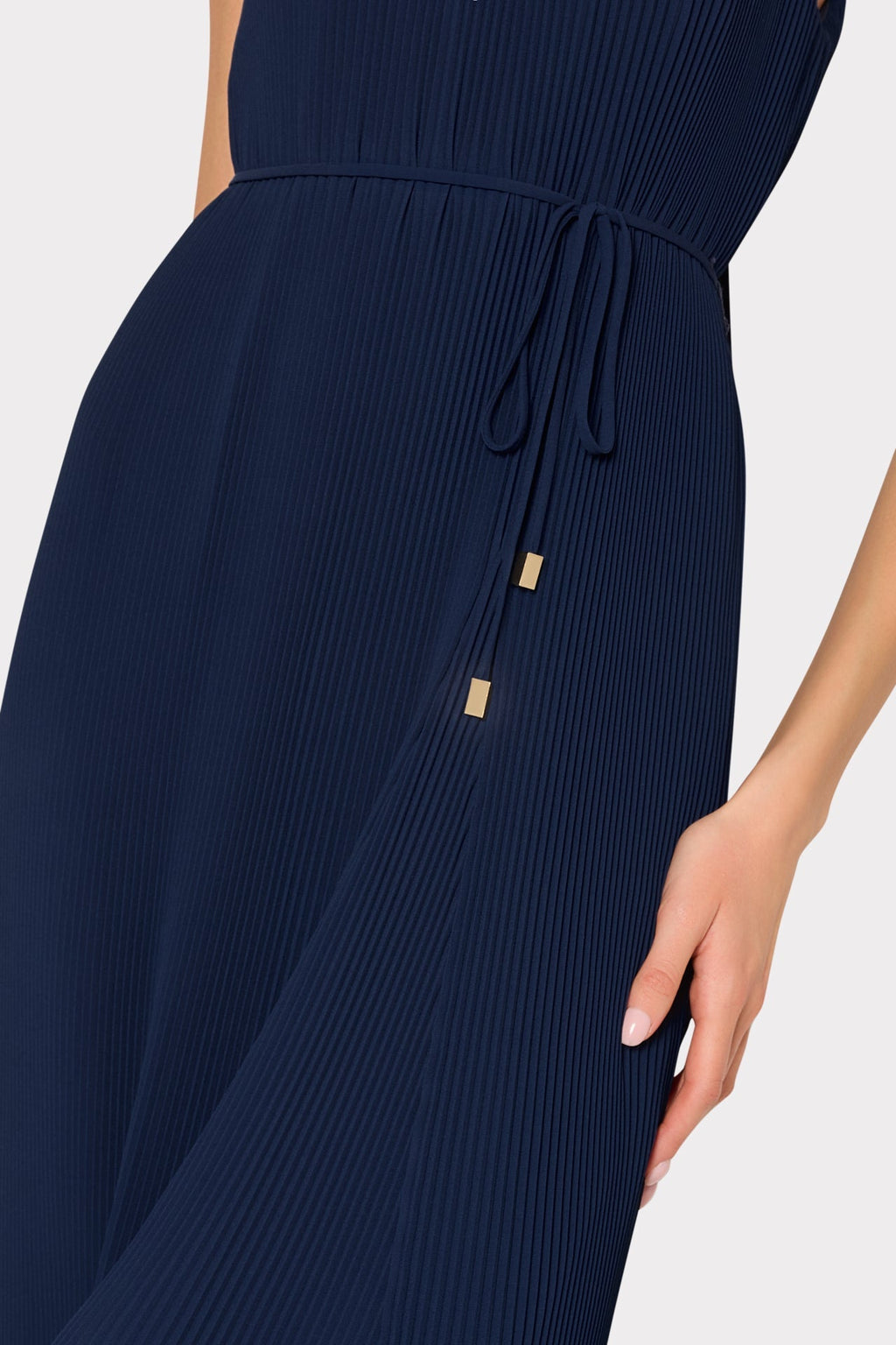 Nalani Pleated Midi Dress
