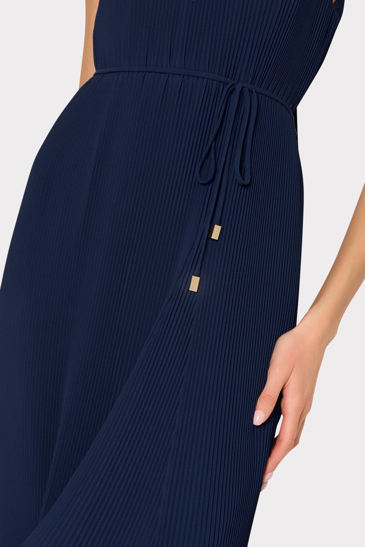 Nalani Pleated Midi Dress