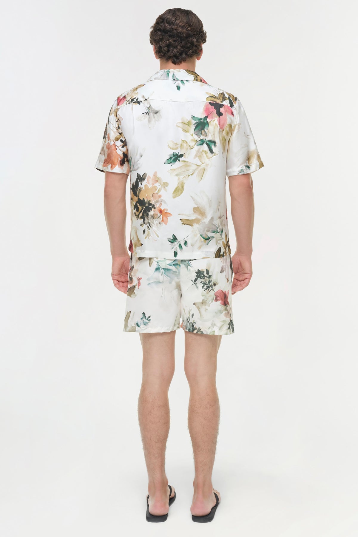 Lowell Floral Printed Swim Shorts