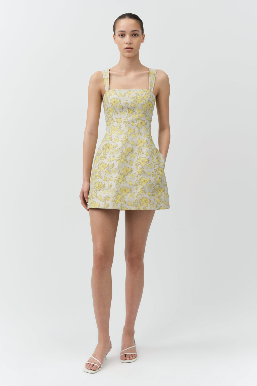 Lydia Jacquard Mini Dress