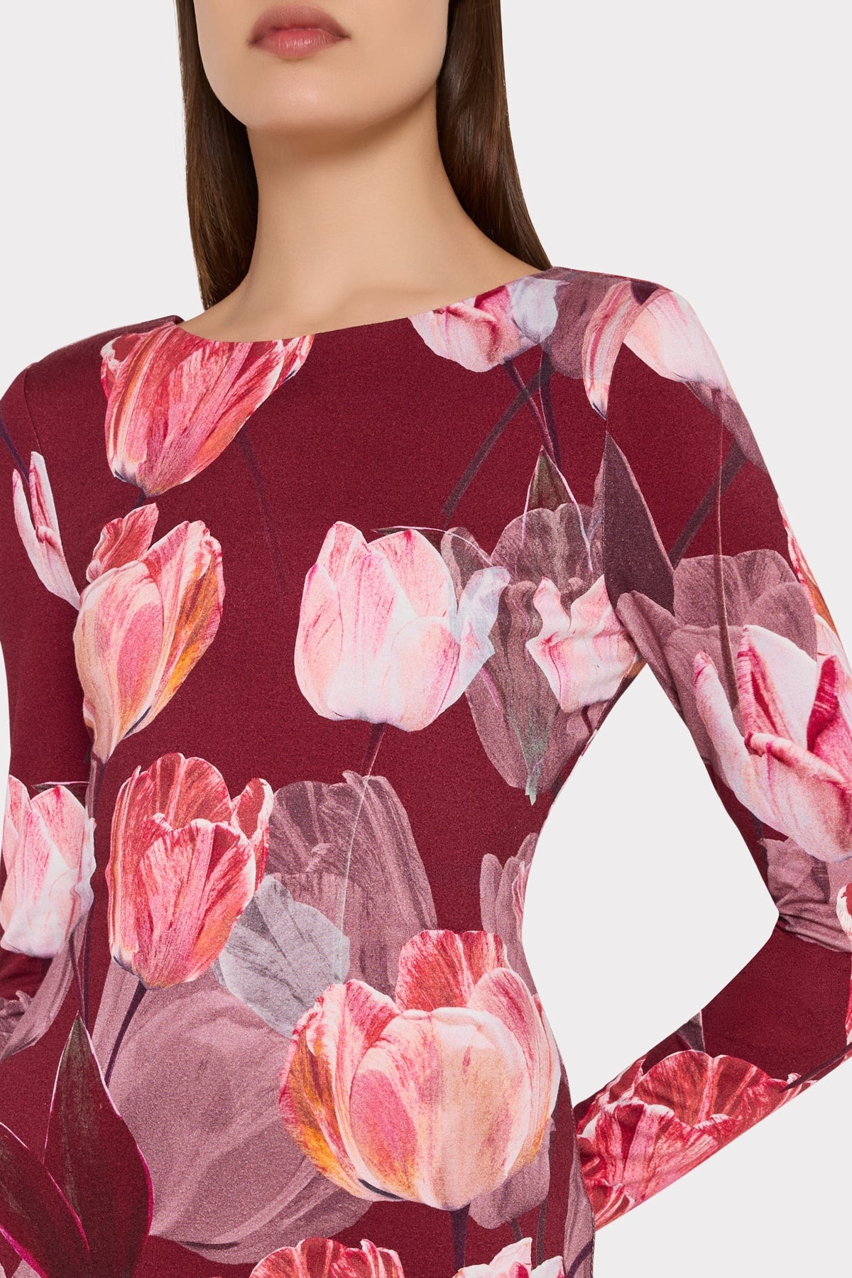 Abbygail Floral Midi Dress