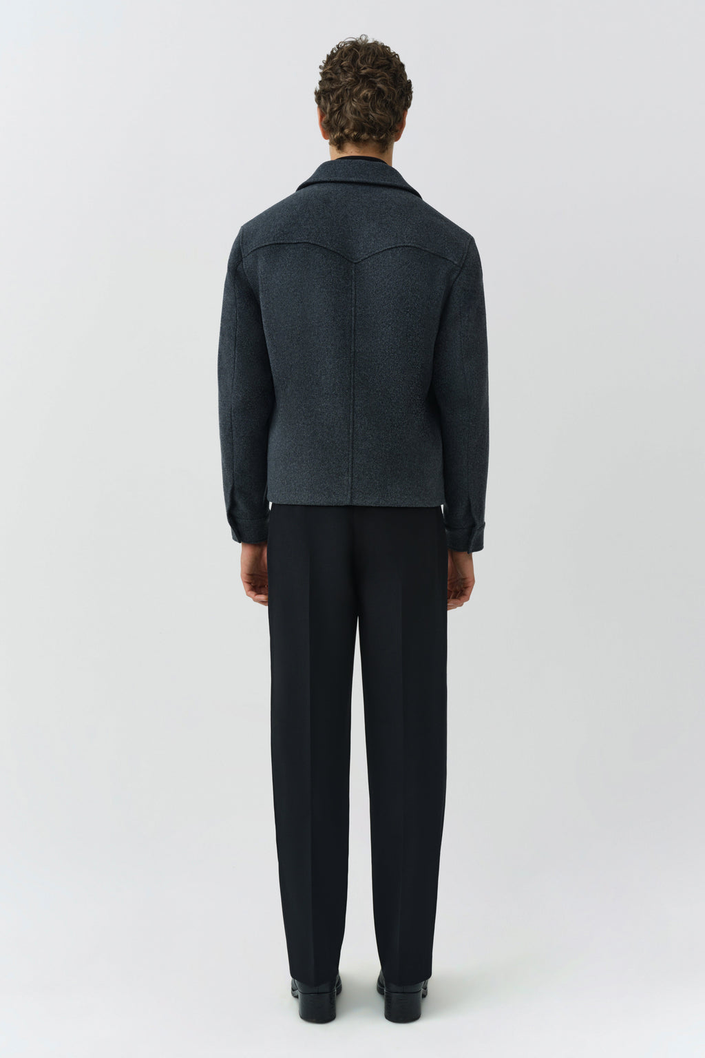 Sterling Zip Front Wool Jacket
