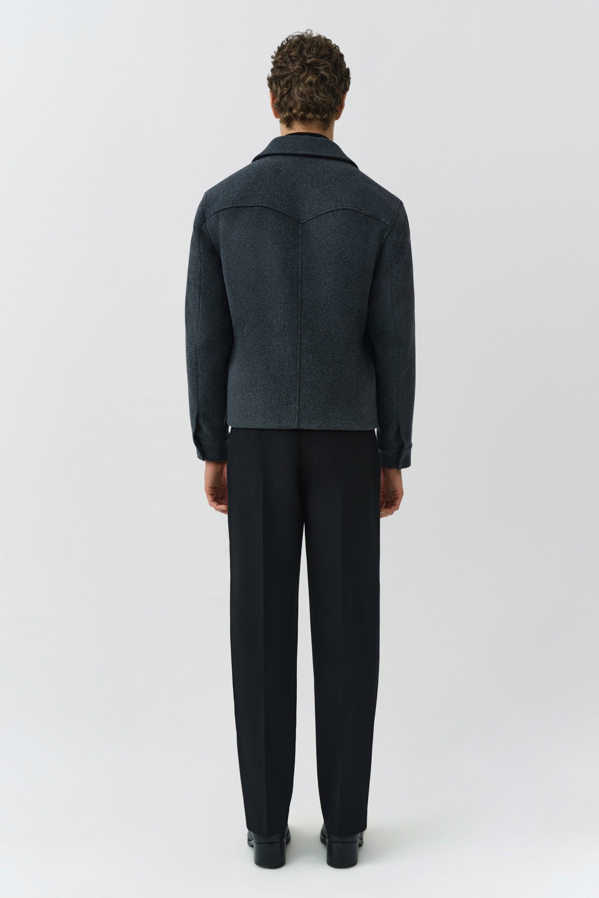 Sterling Zip Front Wool Jacket