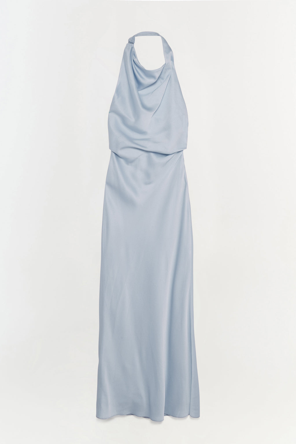 Reannon Draped Satin Gown