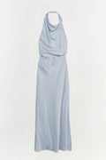 Reannon Draped Satin Gown
