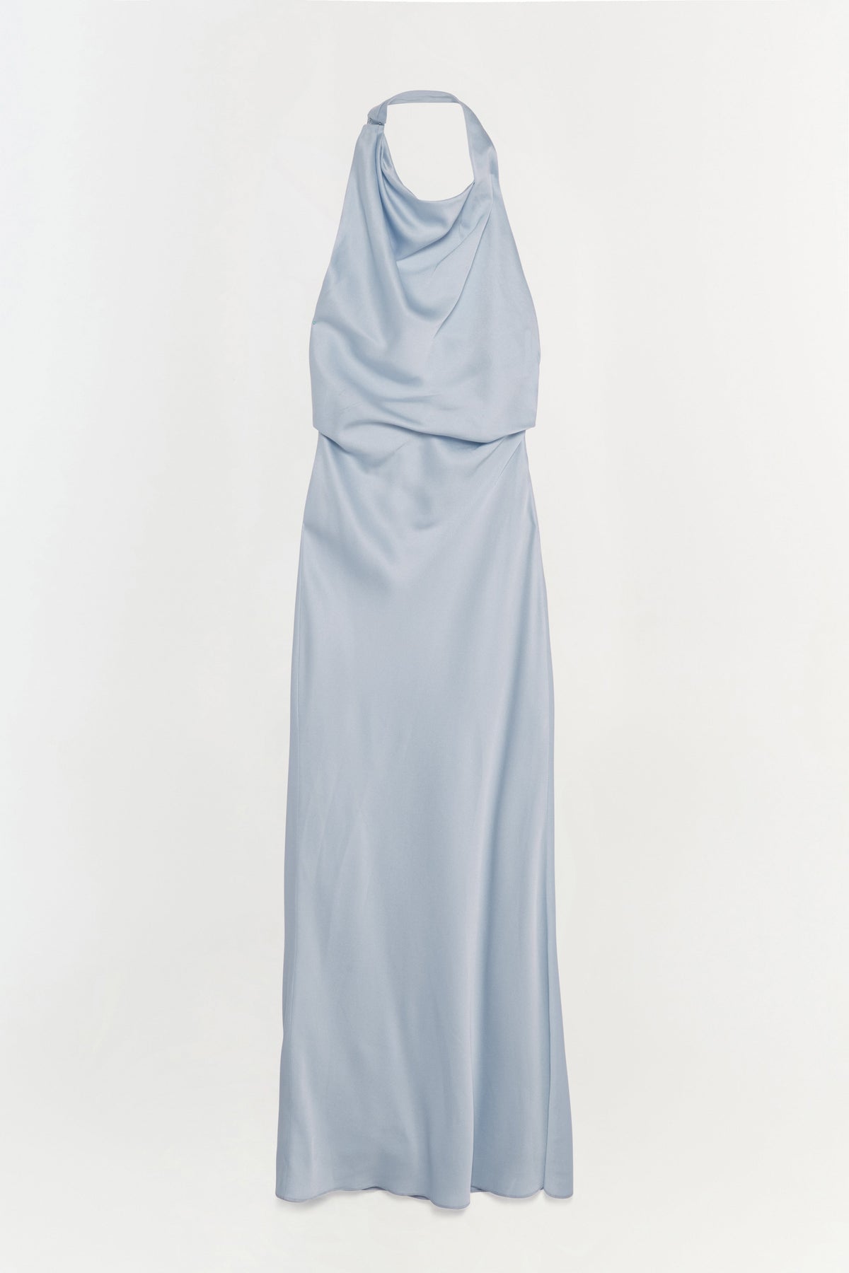Reannon Draped Satin Gown