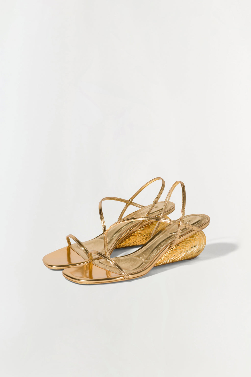 Bridget Shell Wedge Sandal