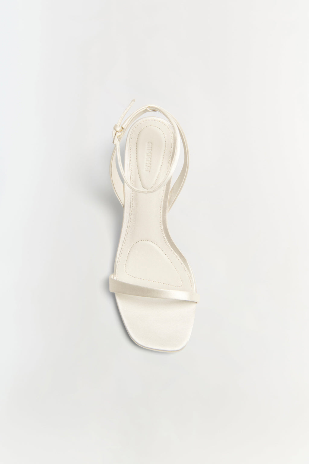 Bridget Satin Shell Wedge Sandal