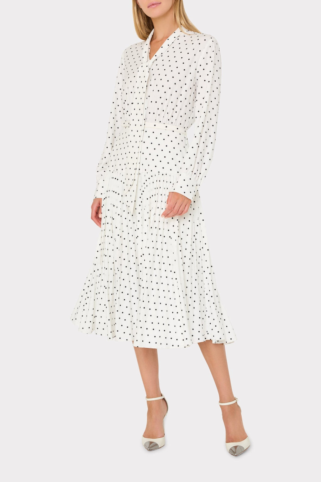 Kennedy Polka Dot Midi Dress