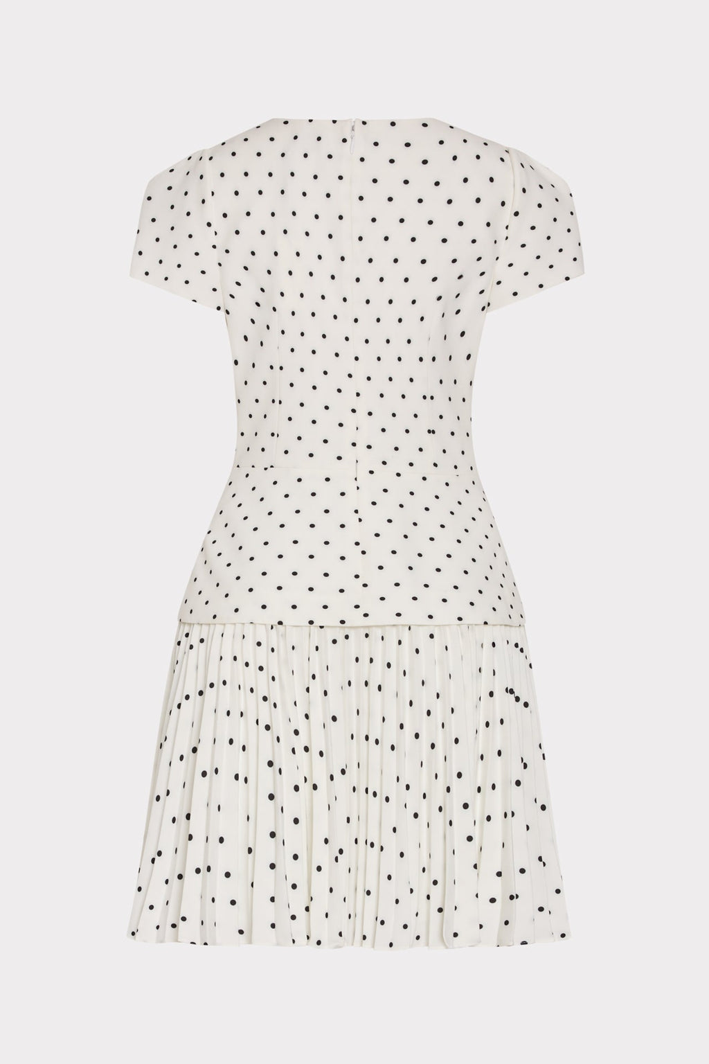 Haddy Short Sleeve Polka Dot Mini Dress