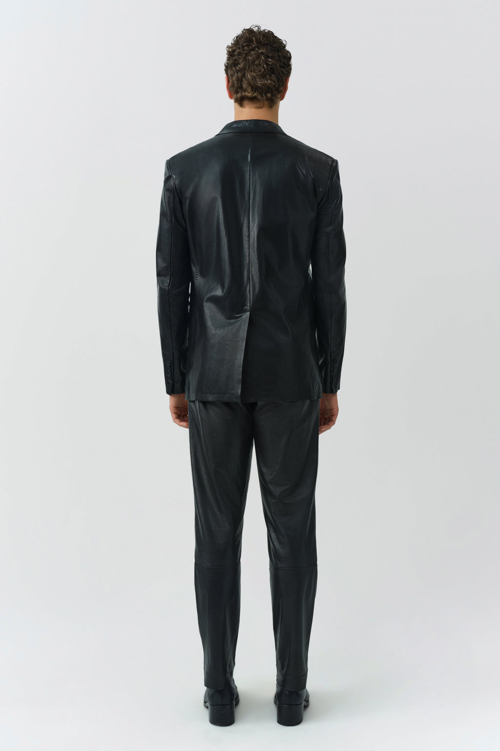 Linden Leather Blazer