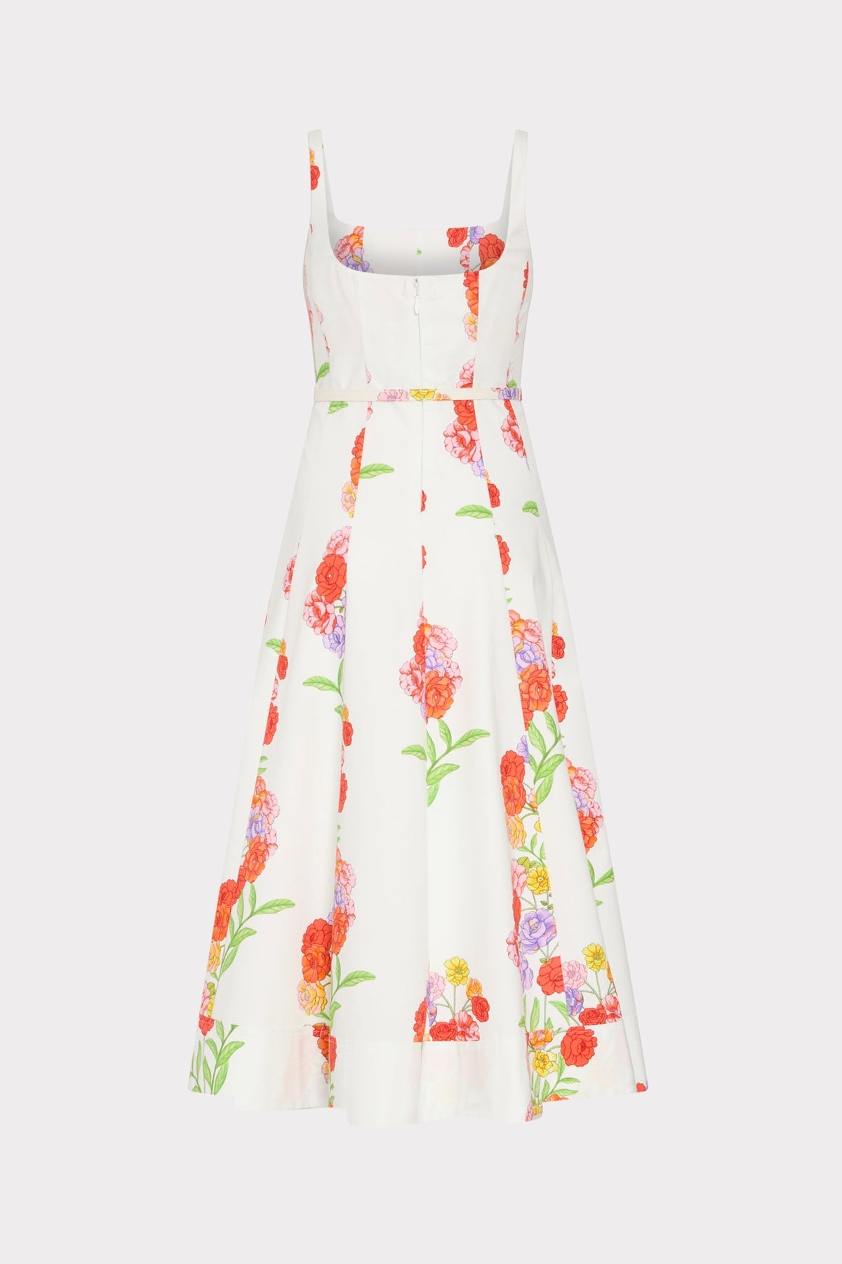 Nia Printed Midi Dress