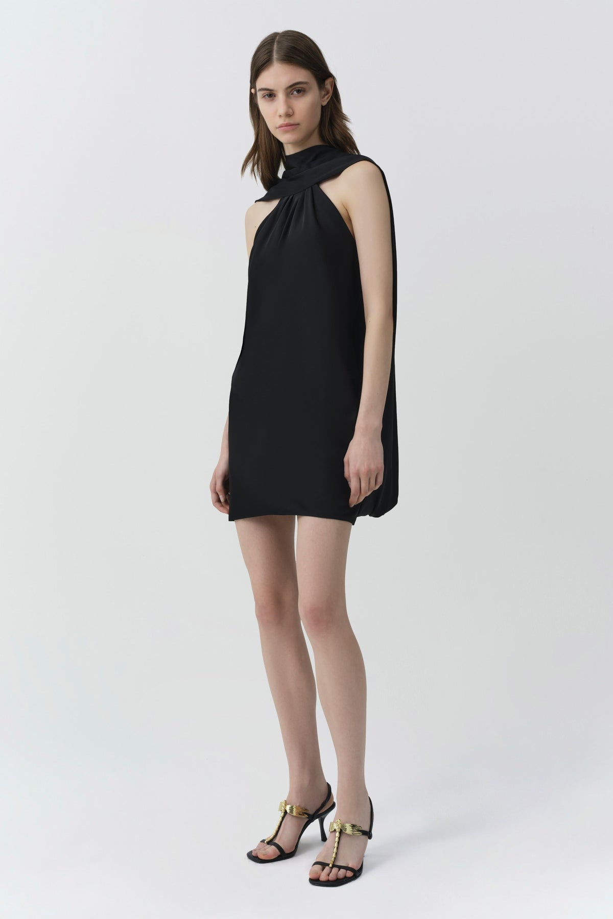Toni Satin Mini Dress