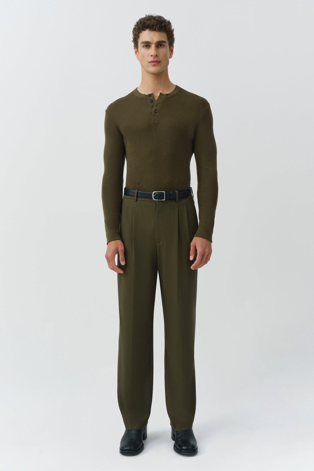 Hezekiah Silk Cashmere Henley