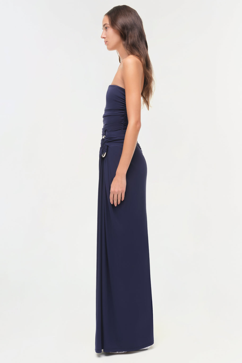 Emma Strapless Jersey Gown