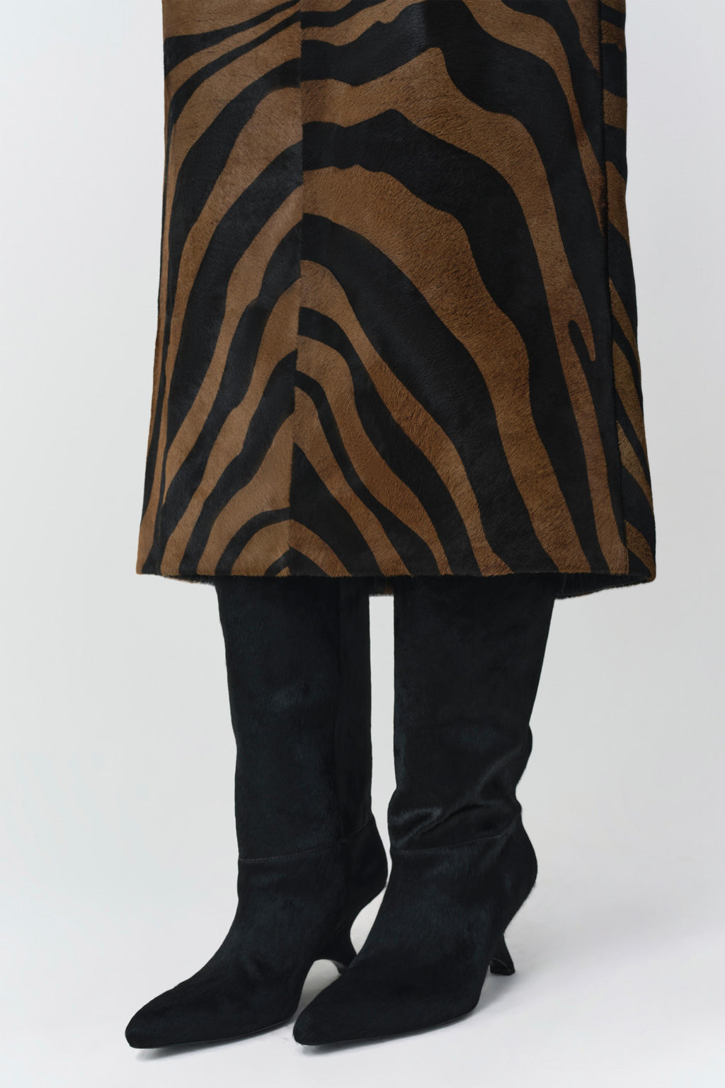 Mel Calf Hair Knee High Boot
