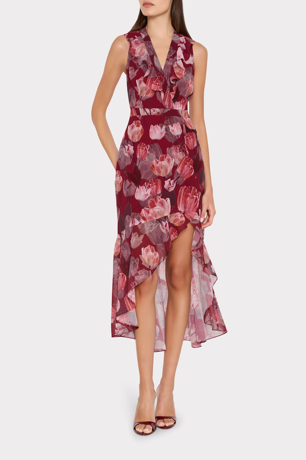 Nanci Printed Midi Dress