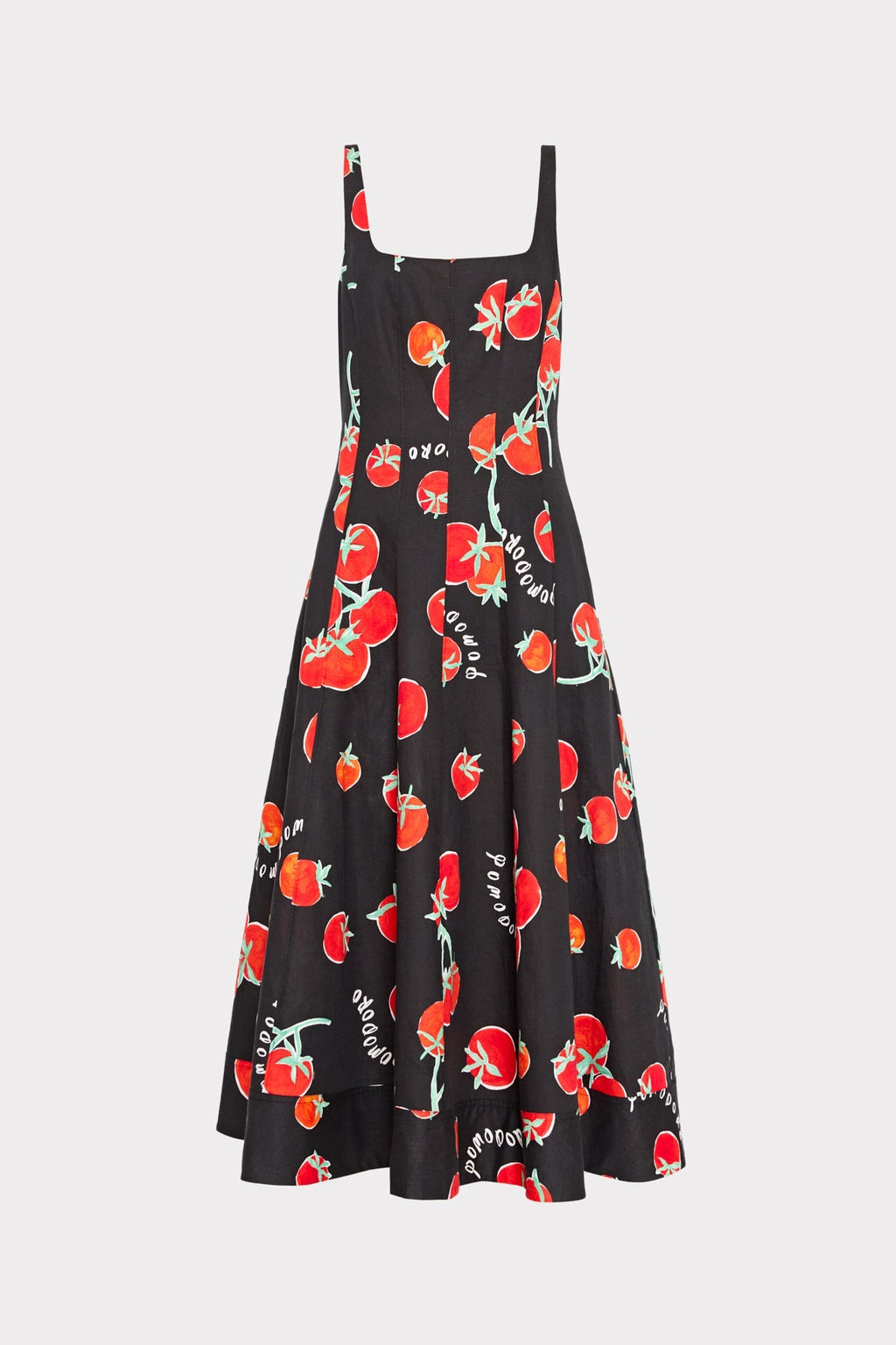 Nia Printed Midi Dress