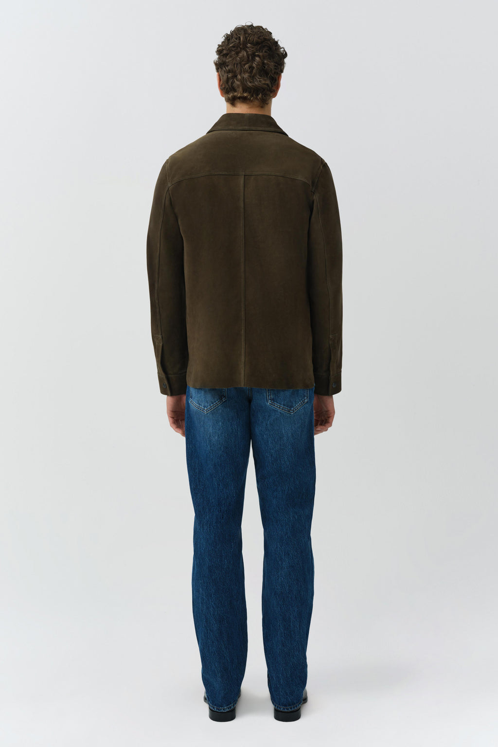 Michael Suede Utility Jacket