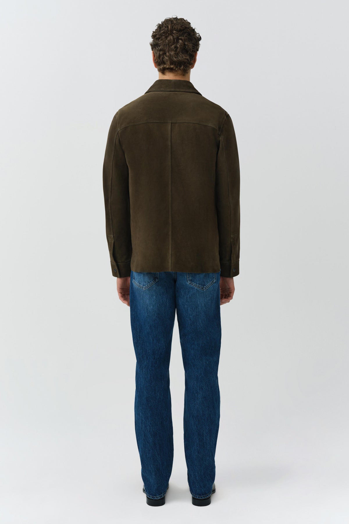 Michael Suede Utility Jacket