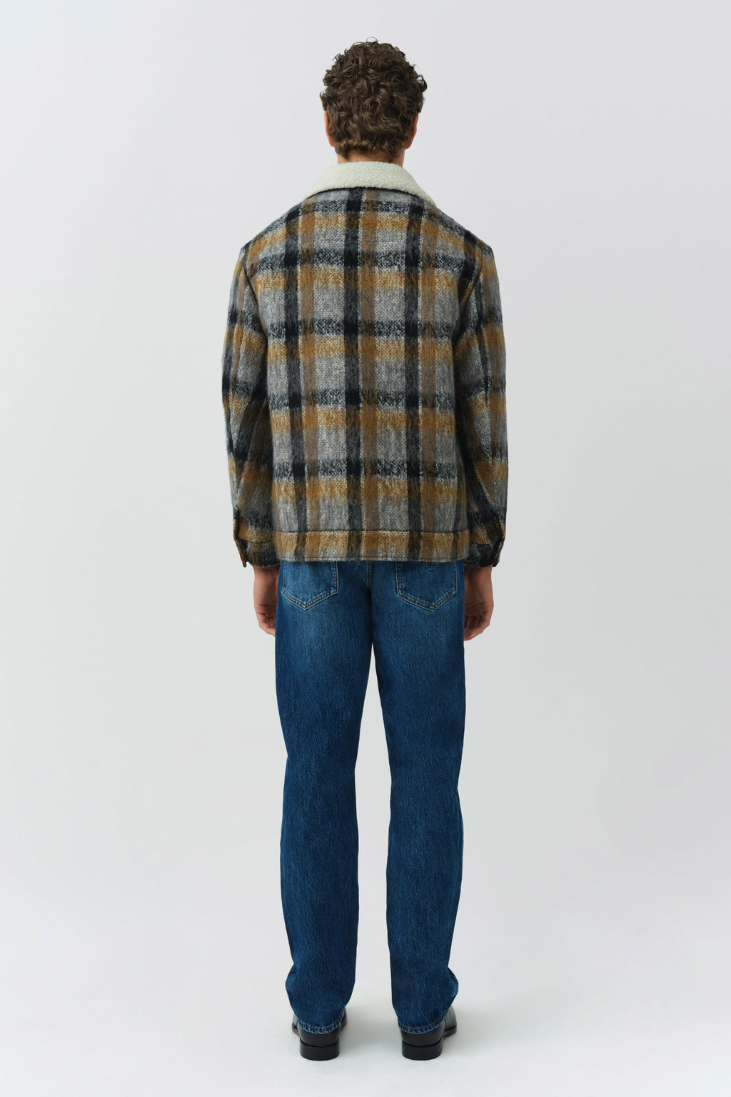 Ford Plaid Trucker Jacket
