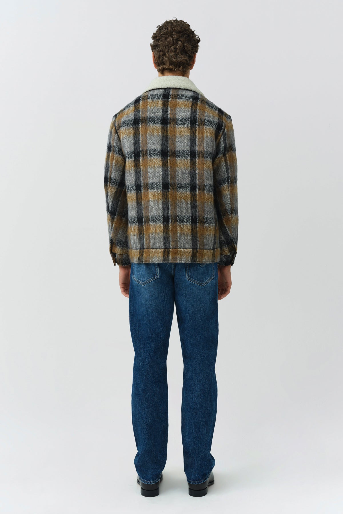 Ford Plaid Trucker Jacket